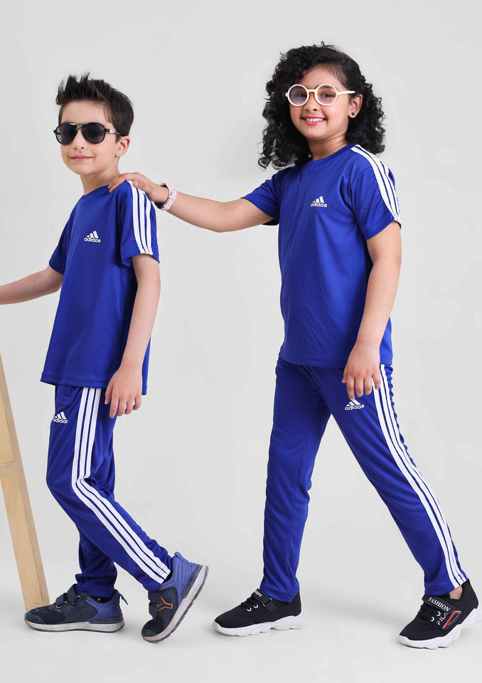 Adi Triliner Tracksuit Royal Blue