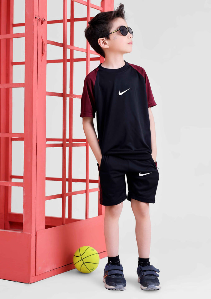 NIk Dri-Fit Tracksuit Mehroon