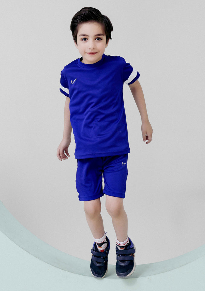 Nik Dri Fit Tracksuit Royal Blue