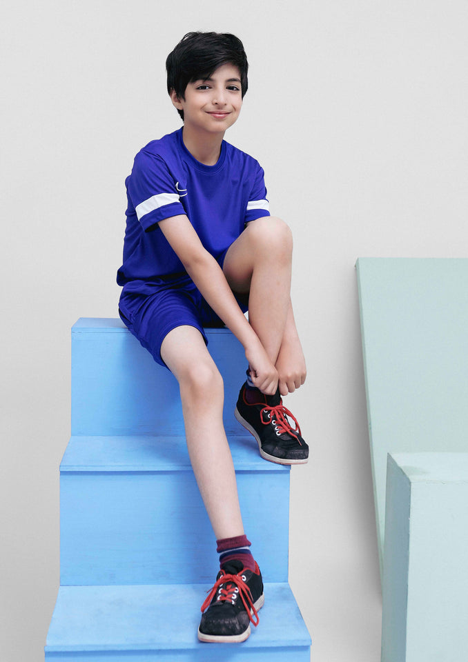 Nik Dri Fit Tracksuit Royal Blue