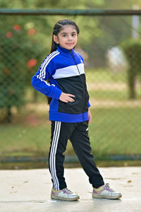 Adi Premium Tracksuit Royal Blue