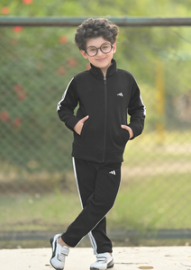 Adi Premium Tracksuit Black
