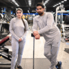 Nik Silver-Grey Full Sleeves Dri-Fit Tracksuit-F