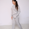 Nik Silver-Grey Full Sleeves Dri-Fit Tracksuit-F