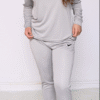 Nik Silver-Grey Full Sleeves Dri-Fit Tracksuit-F