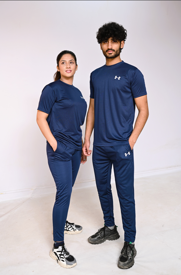 UA Dri-Fit Tracksuit Navy-F