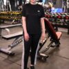 Adi Black Dri-Fit Tracksuit-F