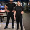 Adi Black Dri-Fit Tracksuit-F