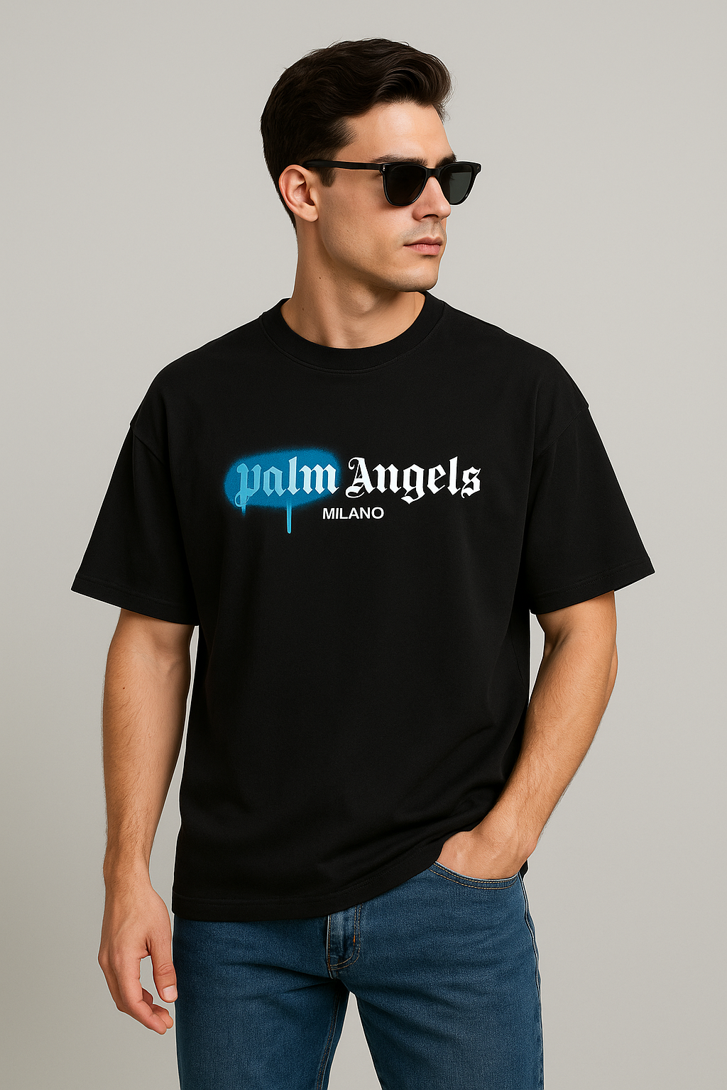 Palm Angls Milno T-Shirt Graphic – Black