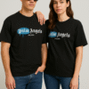 Palm Angls Milno T-Shirt Graphic- Black -F