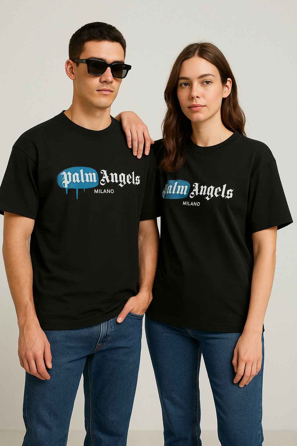 ChatGPT Image Jun 24, 2025, 08_01_44 PM Palm Angls Milno T-Shirt Graphic- Black -F