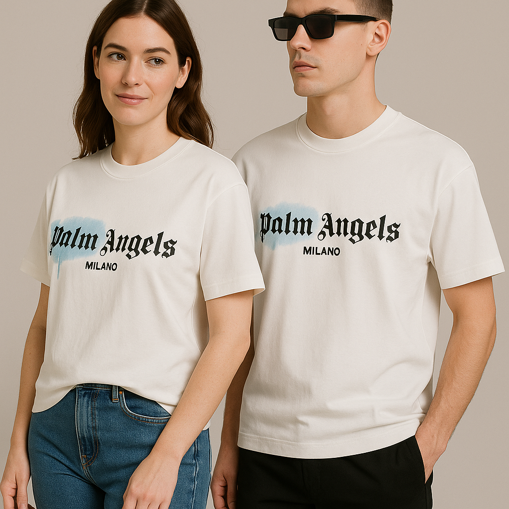 ChatGPT Image Jun 24, 2025, 10_07_02 PM Palm Angls Milno T-Shirt Graphic – White