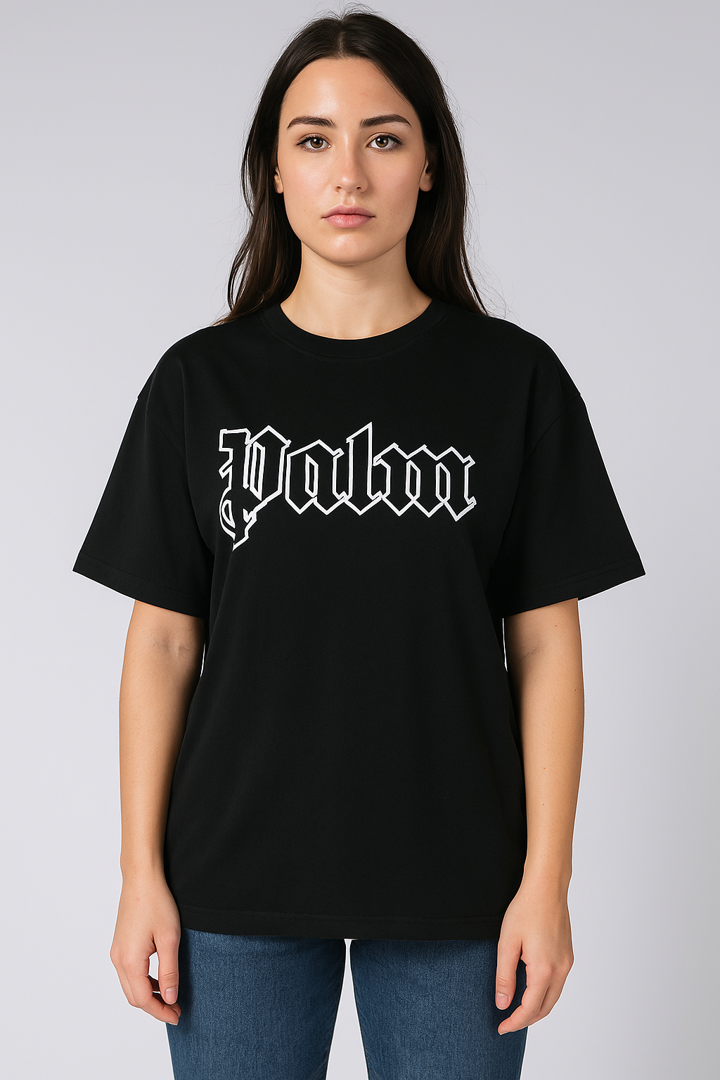 ChatGPT Image Jun 25, 2025, 06_10_16 AM Palm Ang Imported T shirt -Black -F