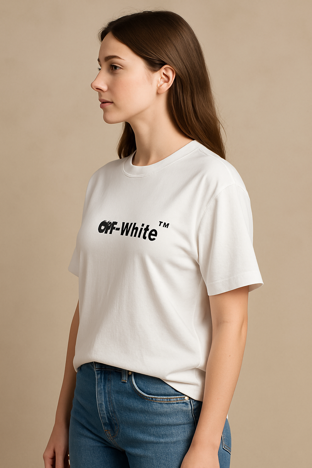 ChatGPT Image Jun 25, 2025, 06_27_14 AM off-X Imported T-Shirt – White -F
