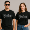 Palm Ang Imported T shirt -Black