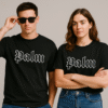 Palm Ang Imported T shirt -Black