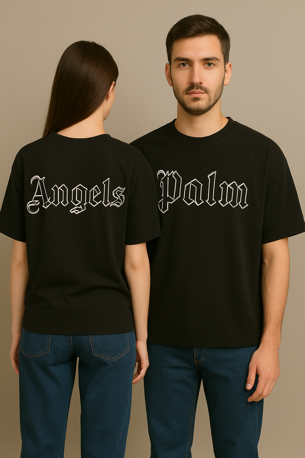 ChatGPT Image Jun 30, 2025, 10_46_54 AM Palm Ang Imported T shirt -Black